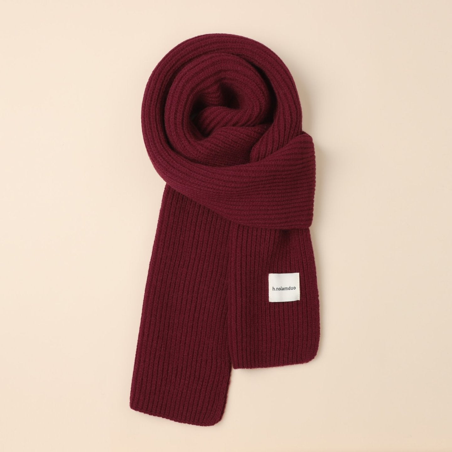 New Christmas Scarf for Women, Versatile, Brightening, Imitation Cashmere Reindeer Scarf, New Year Red Scarf