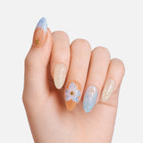 Summer Beach Starfish Shell Nails- Short Almond Nails