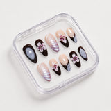 Dark Blossom Shell Long Almond - Box