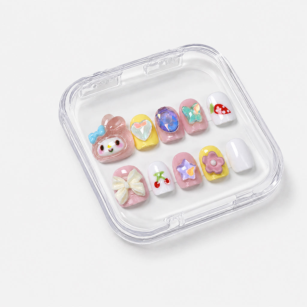 Kawaii Melody Charm Short Square - Box