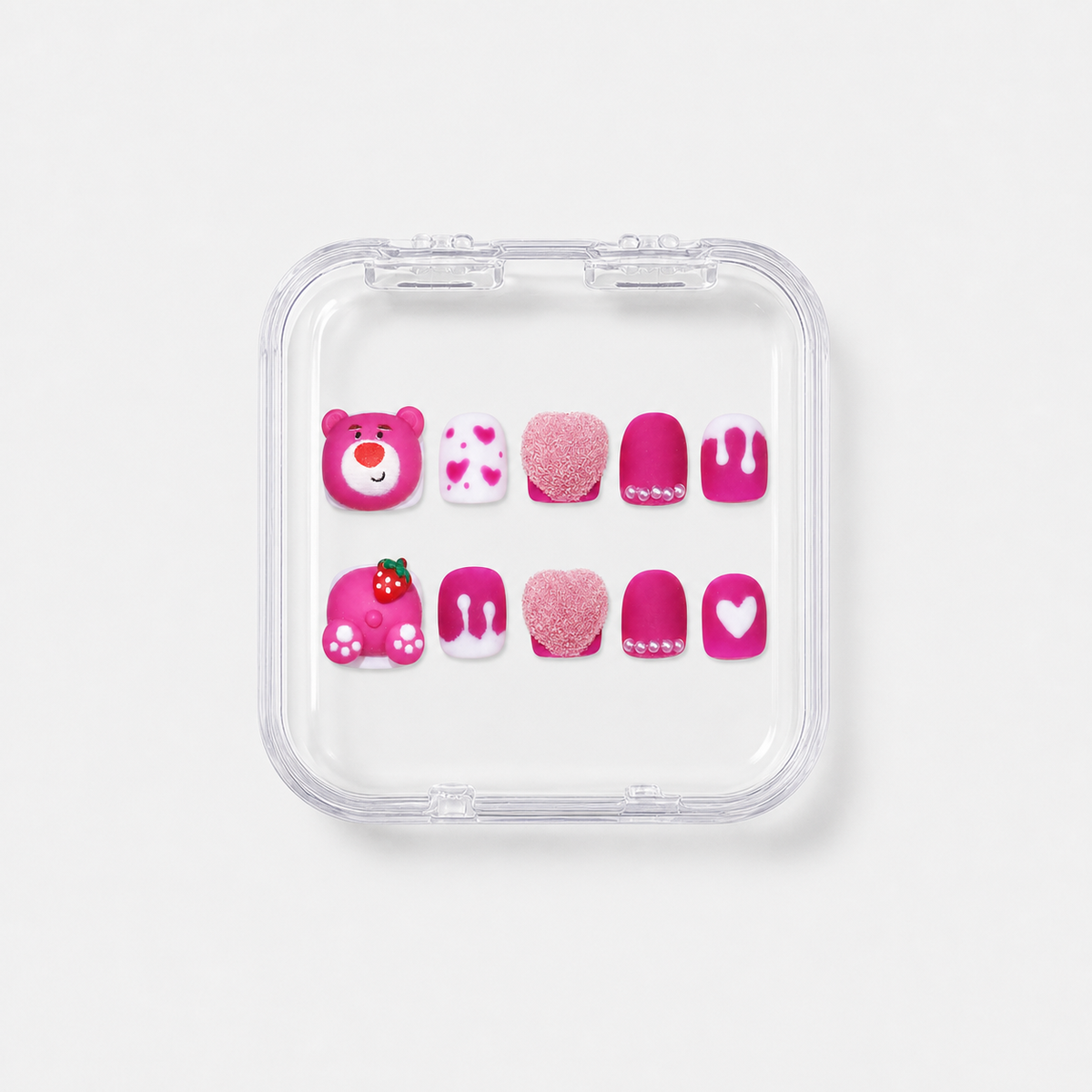Strawberry Bear Heart Kids - Box