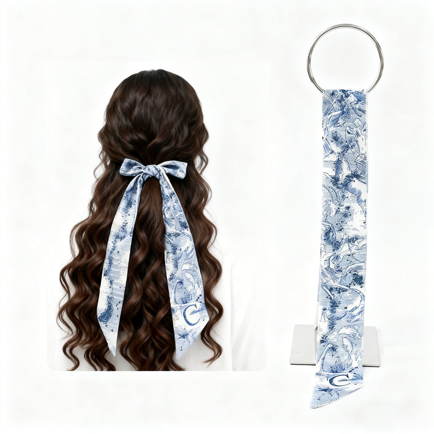 silk scarf for hair